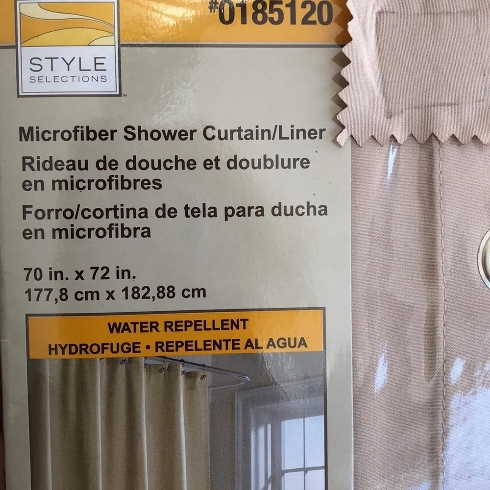 Style Collection shower curtain